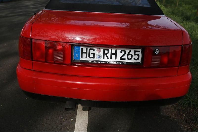 Gebraucht Audi Cabriolet 133 PS (97 kW) 1992 Rot Cabrio