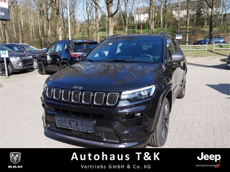 Schwarz Gebraucht 2022 Jeep Compass 80th Anniversary SUV | 36.900 € - Bild 1/4