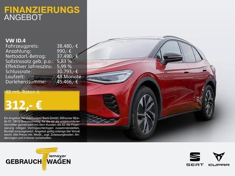 Rot Gebraucht 2023 VW ID.4 GTX SUV | 44.390 € (Fairer Preis) - Bild 1/4