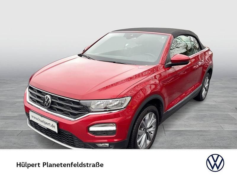 Gebraucht VW T-Roc Cabriolet Style 150 PS (110 kW) 2022 Rot Cabrio