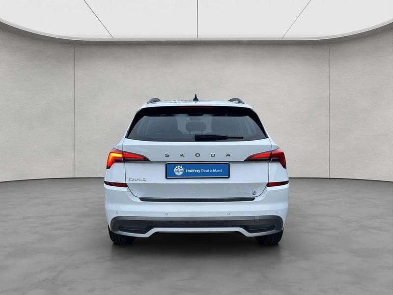 Gebraucht Skoda Kamiq Clever 150 PS (110 kW) 2021 Moonweiß perleffekt SUV