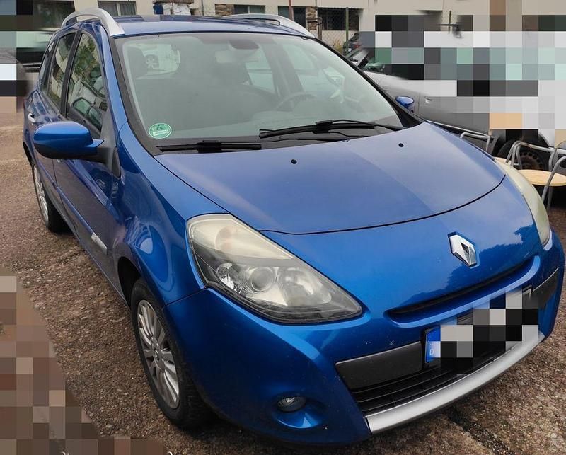 Blau Gebraucht 2010 Renault Clio II Authentique Limousine | 1.400 € (Superpreis) - Bild 1/4