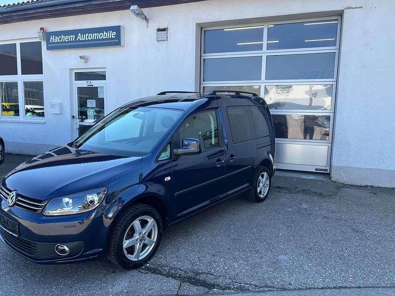 Gebraucht VW Caddy Comfortline 140 PS (102 kW) 2014 Night blue metallic Van / Kleinbus