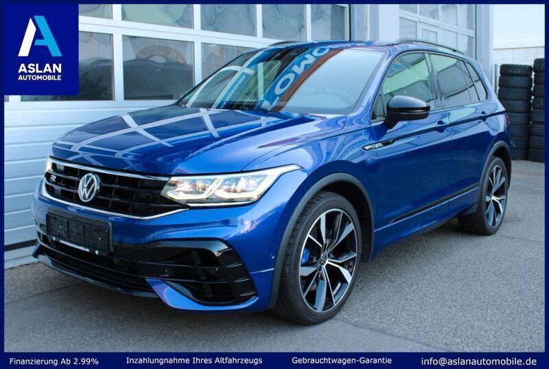 Blau Gebraucht 2021 VW Tiguan R SUV | 32.980 € (Fairer Preis) - Bild 1/4
