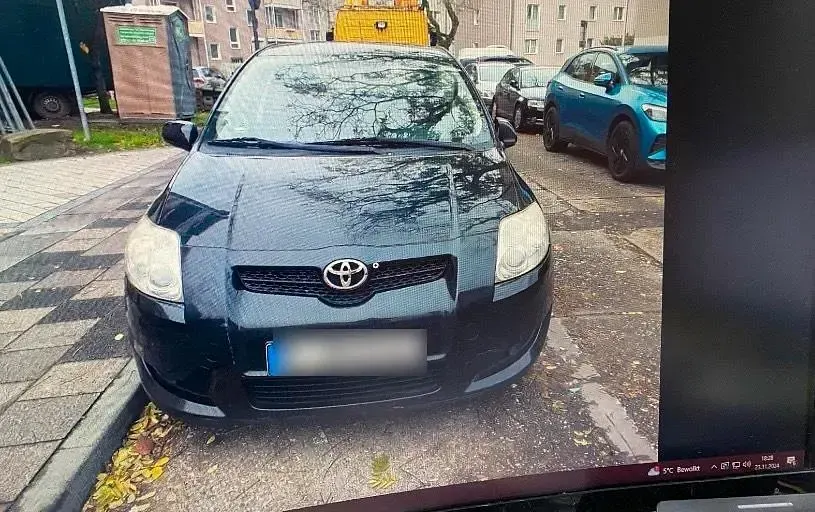 Gebraucht Toyota Auris 129 PS (94 kW) 2007 Schwarz Kleinwagen
