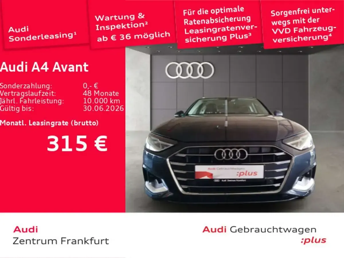 Occasion Audi A4 Advanced 136 ch (100 kW) 2024 Gris Break