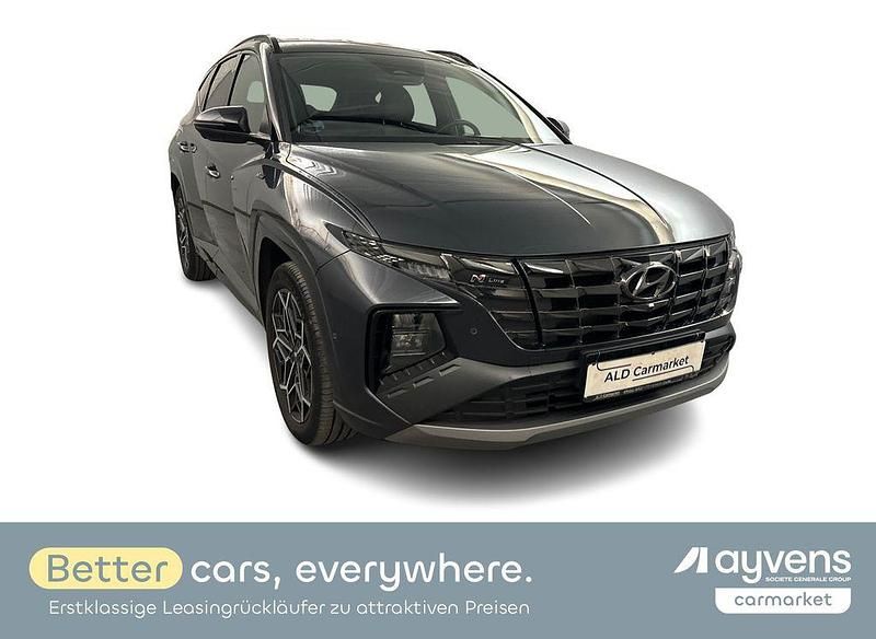 Grau Gebraucht 2021 Hyundai Tucson N Line SUV | 28.980 € (Teuer) - Bild 1/4