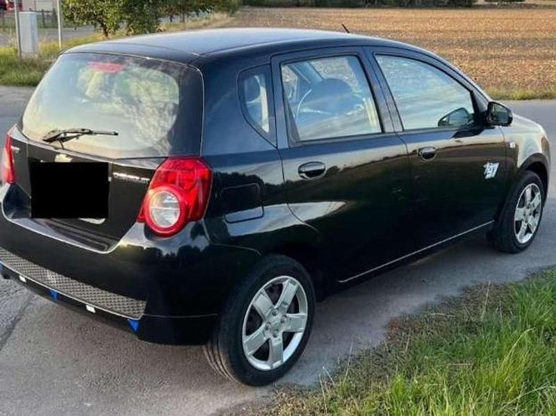 Gebraucht Chevrolet Aveo 84 PS (61 kW) 2008 Schwarz Limousine