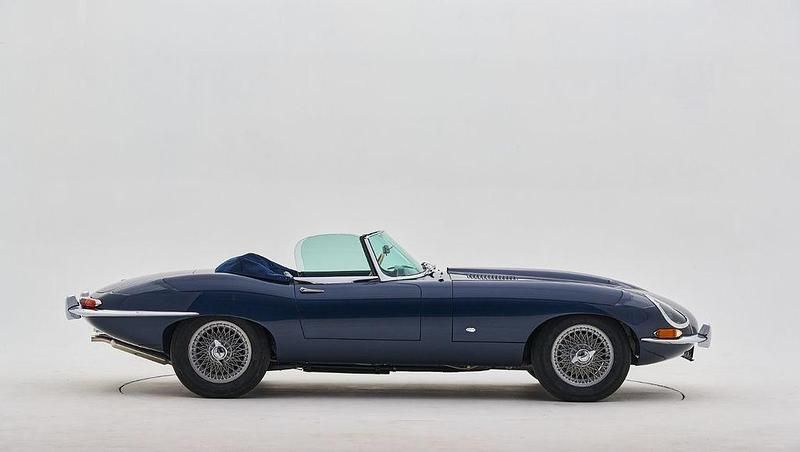 Gebraucht Jaguar E-Type 1961 Blau Cabrio