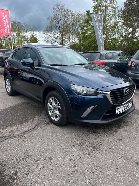 Mitternachtsblau metallic Gebraucht 2017 Mazda CX-3 Center-Line SUV | 10.990 € (Guter Preis) - Bild 1/4