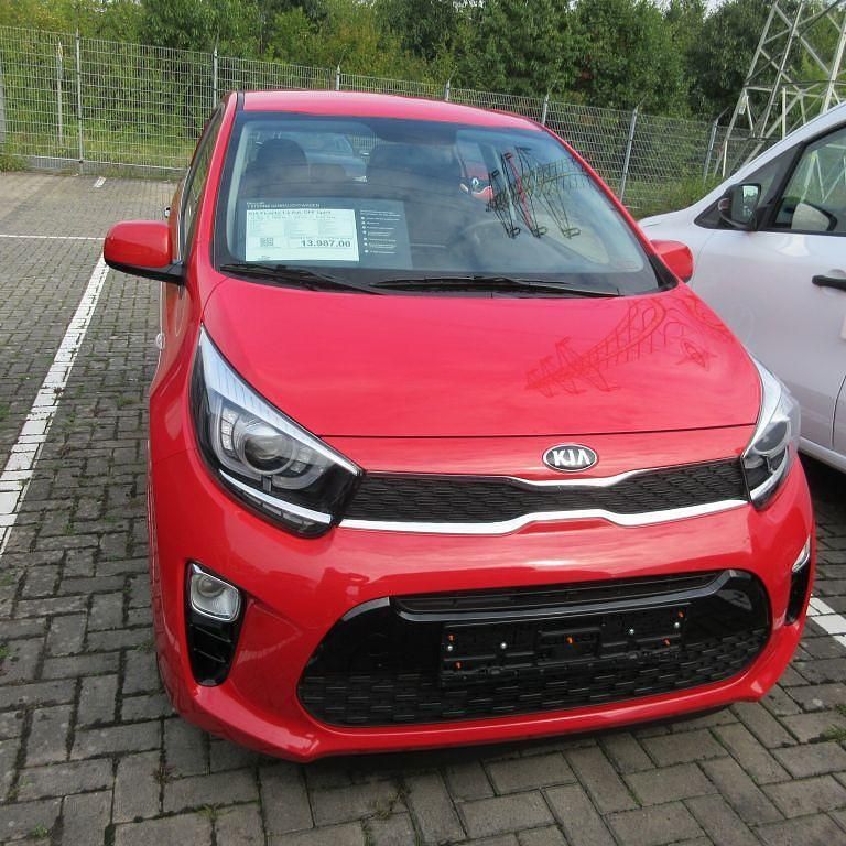 Rot Gebraucht 2020 Kia Picanto Spirit Kleinwagen | 13.987 € (Fairer Preis) - Bild 1/4