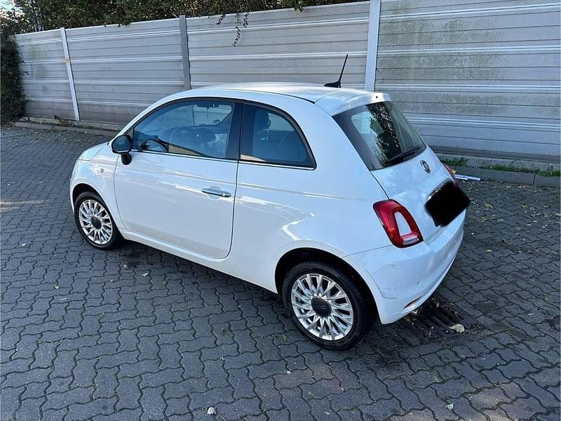 Weiß Gebraucht 2019 Fiat 500 Lounge Kleinwagen | 9.000 € (Guter Preis) - Bild 1/4