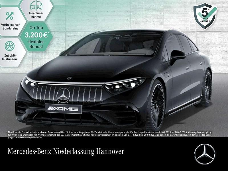 Schwarz Gebraucht 2023 Mercedes EQS 53 AMG Premium Plus Limousine | 87.890 € (Fairer Preis) - Bild 1/3