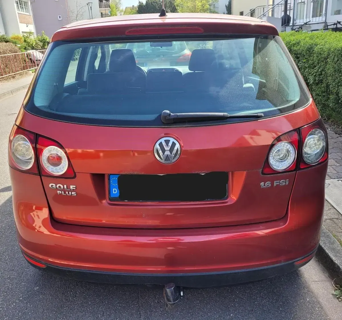 Gebraucht VW Golf Plus Cross 116 PS (85 kW) 2006 Rot Van / Kleinbus