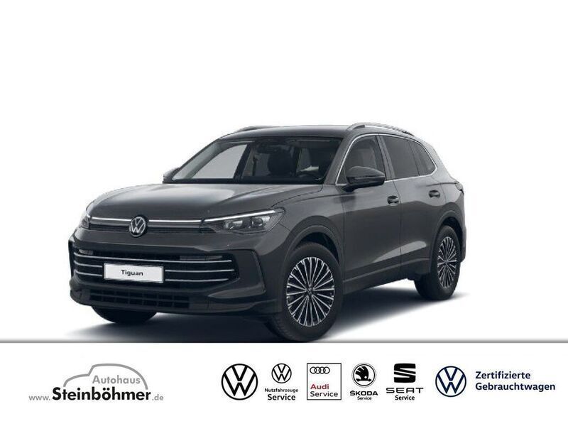 Uranograu (grau) Gebraucht 2023 VW Tiguan Elegance SUV | 42.912 € (Superpreis) - Bild 1/3
