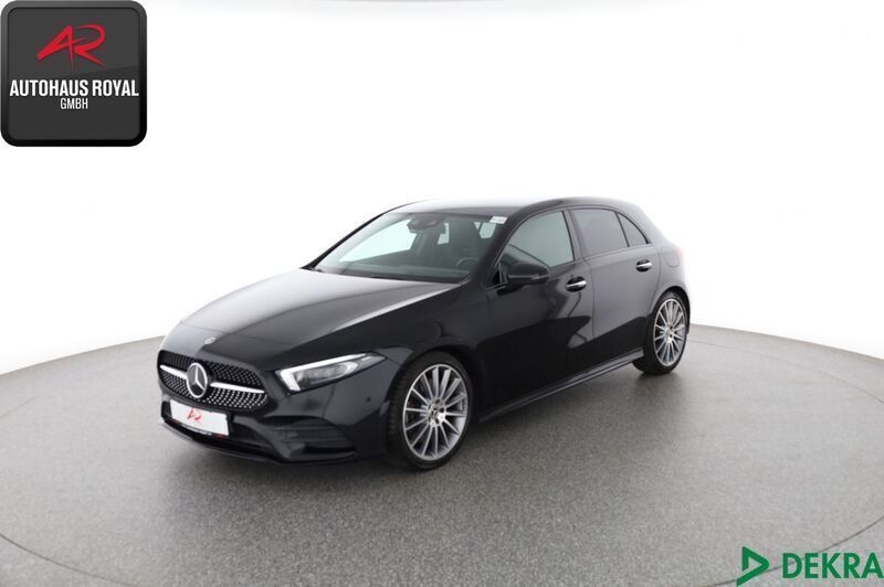 Schwarz Gebraucht 2018 Mercedes A250 AMG Limousine | 26.480 € (Fairer Preis) - Bild 1/4