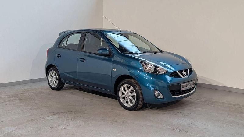 Gebraucht Nissan Micra Acenta 80 PS (58 kW) 2015 Blau Kleinwagen