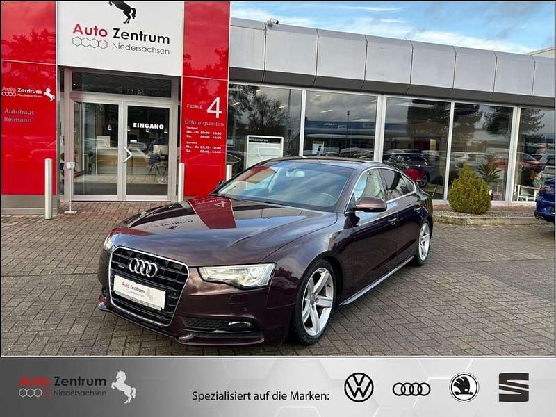 Gebraucht Audi A5 Sportback Advanced 224 PS (164 kW) 2014 Shiraz red metallic Kleinwagen