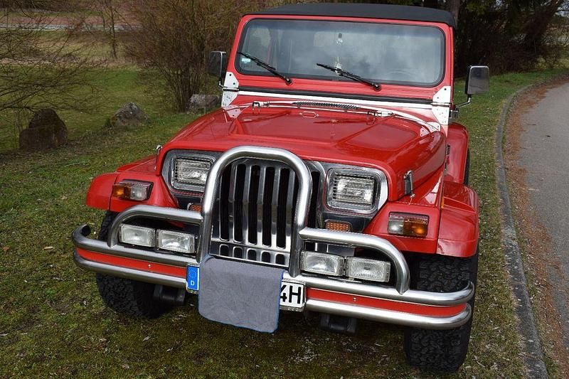 Gebraucht Jeep Wrangler 177 PS (130 kW) 1994 Rot SUV
