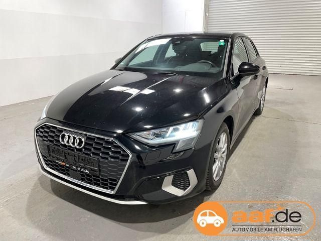 Schwarz Gebraucht 2022 Audi A3 Sportback Advanced Limousine | 25.950 € (Fairer Preis) - Bild 1/4
