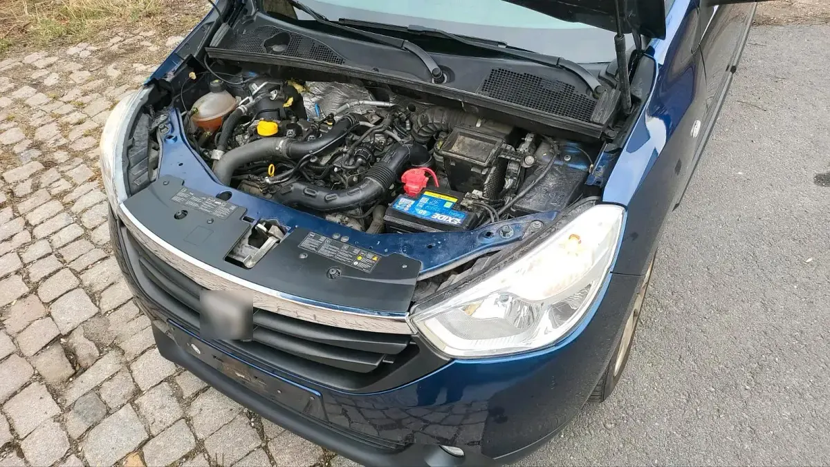 Gebraucht Dacia Lodgy 115 PS (84 kW) 2016 Blau Van / Kleinbus