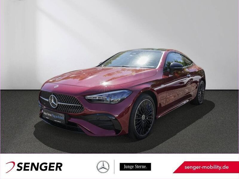 Rot Gebraucht 2024 Mercedes CLE300 AMG Coupé | 62.459 € - Bild 1/4