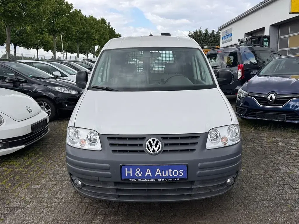 Gebraucht VW Caddy 109 PS (80 kW) 2007 Weiß Van / Kleinbus
