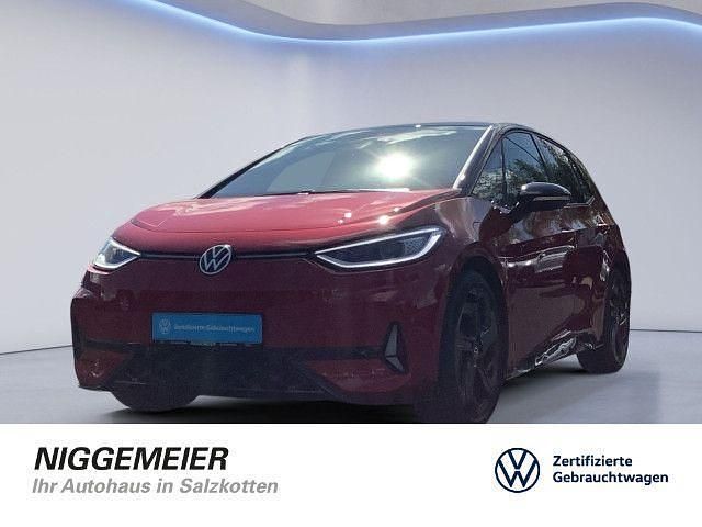 Kings red met. / dach schwarz Gebraucht 2024 VW ID.3 GTX Kleinwagen | 44.880 € - Bild 1/4
