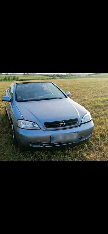 Silber Gebraucht 2004 Opel Astra Cabriolet Cabrio | 1.300 € - Bild 1/4