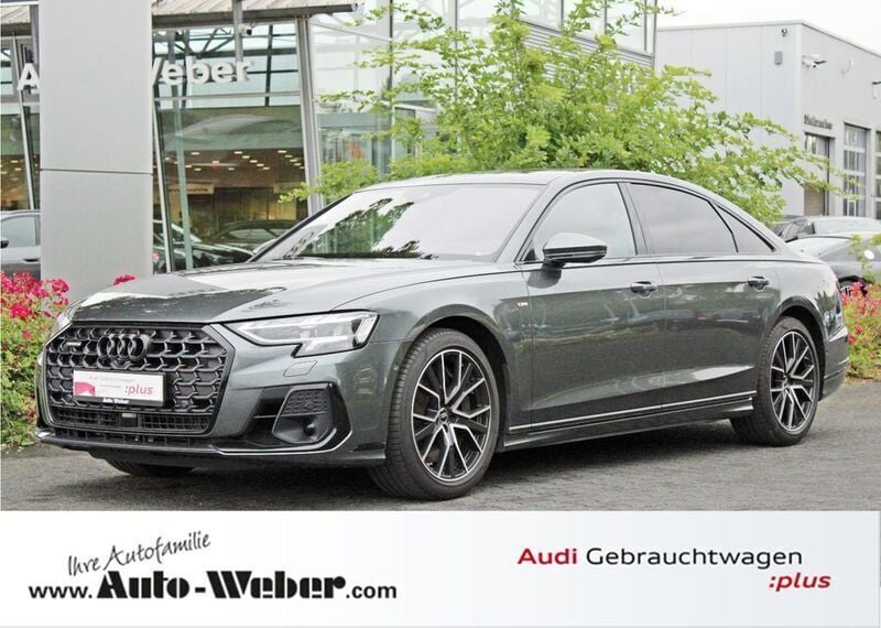 Grau Gebraucht 2023 Audi A8L S-Line Limousine | 87.960 € (Guter Preis) - Bild 1/3