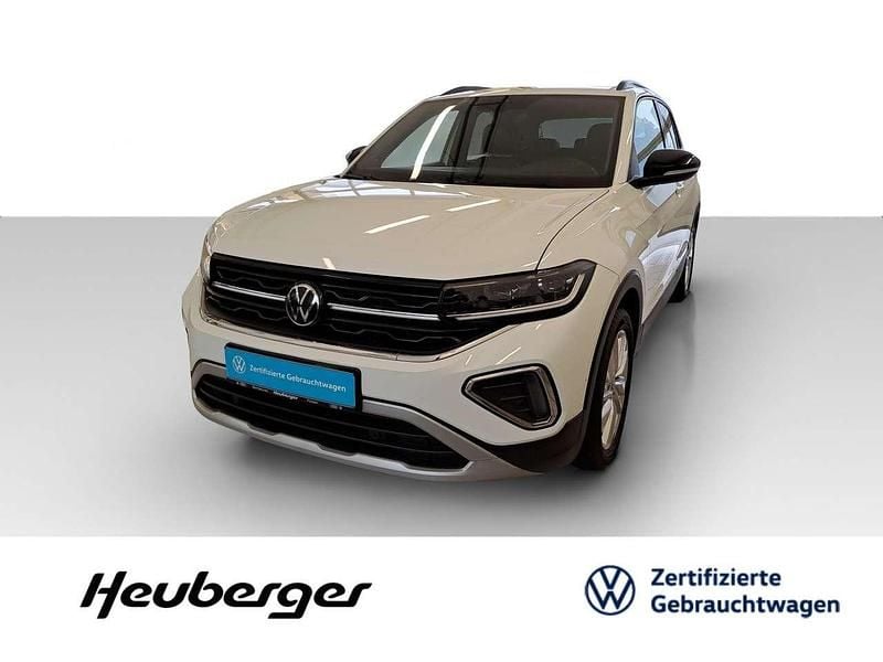 Pure white Gebraucht 2024 VW T-Cross Goal SUV | 23.780 € (Guter Preis) - Bild 1/2
