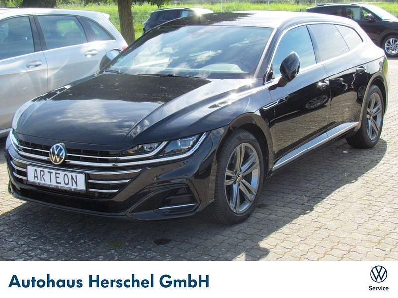 Schwarz Gebraucht 2022 VW Arteon R-line Limousine | 28.450 € (Superpreis) - Bild 1/4