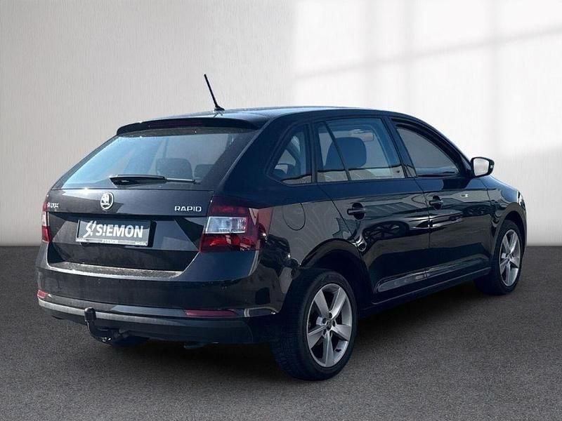 Second-hand Skoda Rapid Active 95 CP (69 kW) 2019 Negru Hatchback