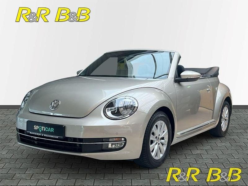 Silber Gebraucht 2016 VW Beetle Design Cabrio | 17.500 € (Fairer Preis) - Bild 1/4