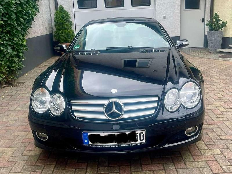 Schwarz Gebraucht 2007 Mercedes SL350 Cabrio | 20.900 € (Fairer Preis) - Bild 1/4