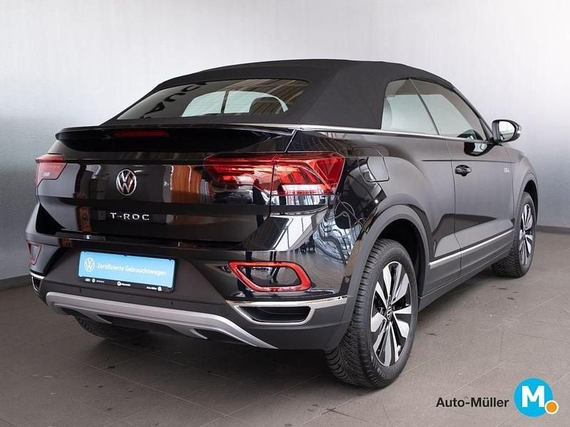 Gebraucht VW T-Roc Cabriolet Goal 116 PS (85 kW) 2025 Schwarz Cabrio