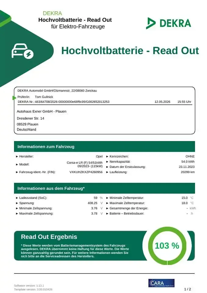 Gebraucht Opel Corsa-e Edition 100 kW (136 PS) 2023 Schwarz perlanera Kleinwagen