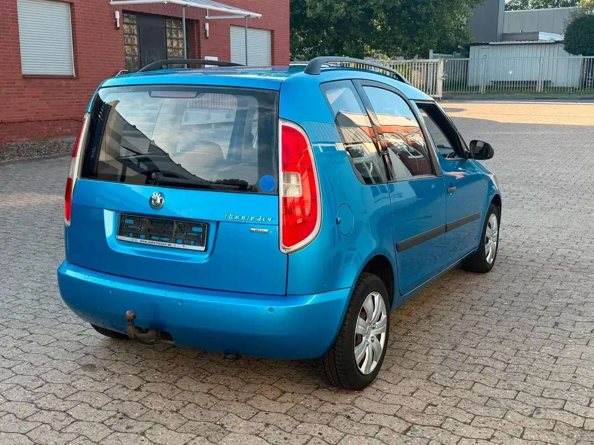 Gebraucht Skoda Roomster Active 86 PS (63 kW) 2007 Blau Van / Kleinbus