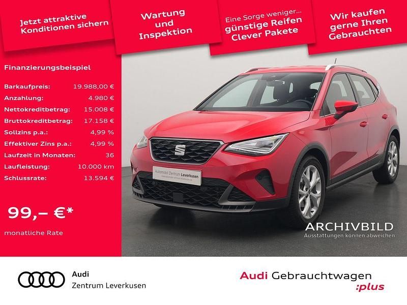 Rot Gebraucht 2023 Seat Arona FR SUV | 19.988 € (Fairer Preis) - Bild 1/4