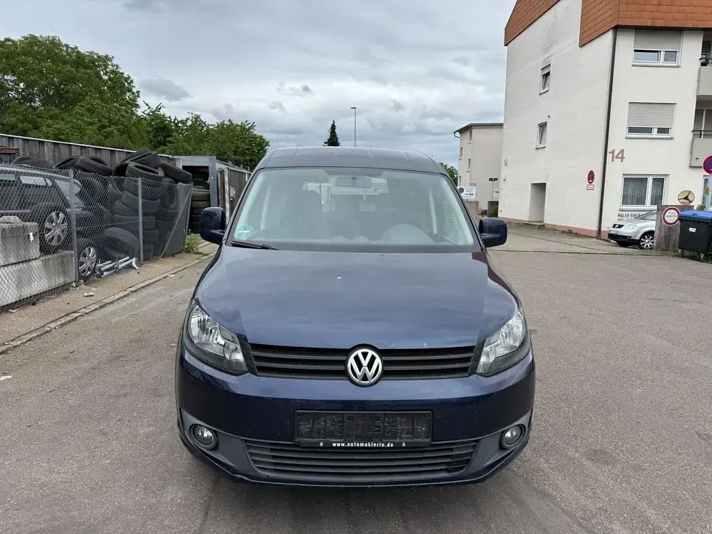 Gebraucht VW Caddy Trendline 109 PS (80 kW) 2011 Blau Van / Kleinbus