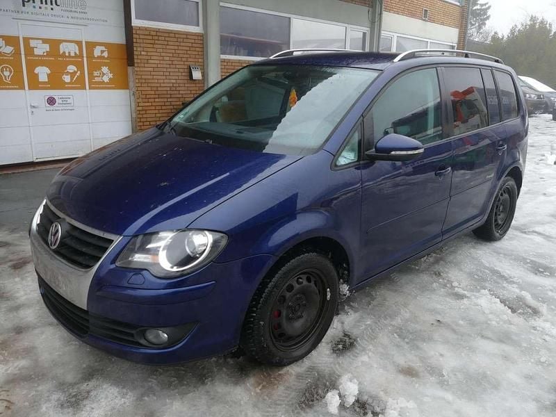 Gebraucht VW Touran Freestyle 140 PS (102 kW) 2010 Blau Van / Kleinbus