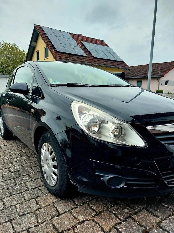 Gebraucht Opel Corsa 69 PS (50 kW) 2010 Schwarz Kleinwagen