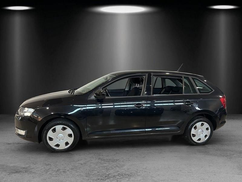 Gebraucht Skoda Rapid Ambition 86 PS (63 kW) 2015 Schwarz Kleinwagen