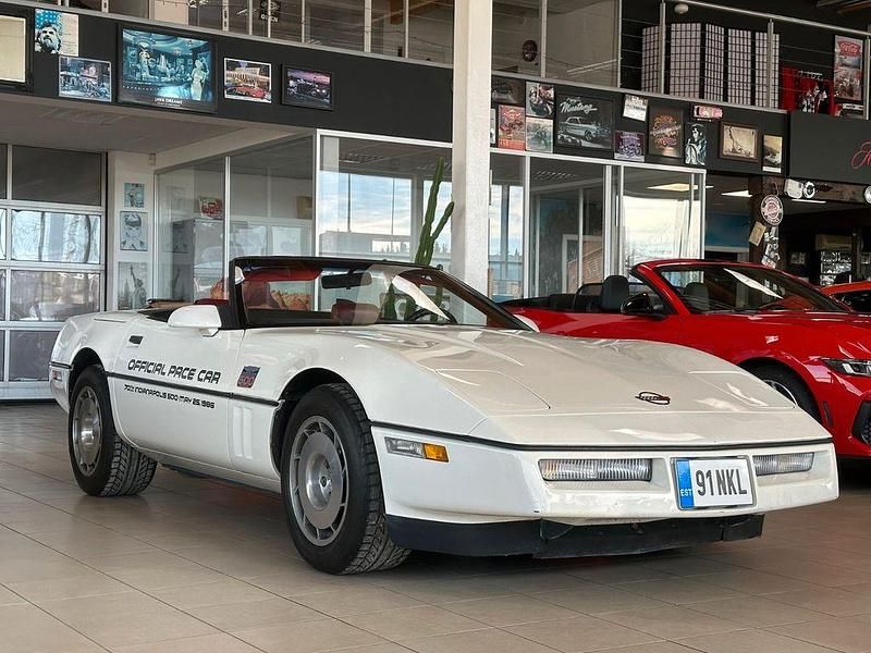 Weiß Gebraucht 1986 Corvette C4 Cabrio | 15.900 € - Bild 1/4