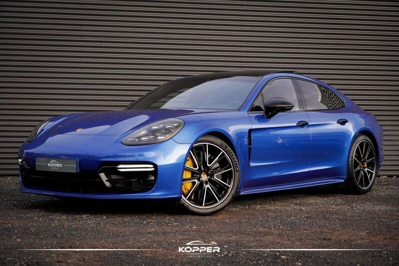 Blau Gebraucht 2020 Porsche Panamera Turbo S Limousine | 90.184 € (Guter Preis) - Bild 1/4