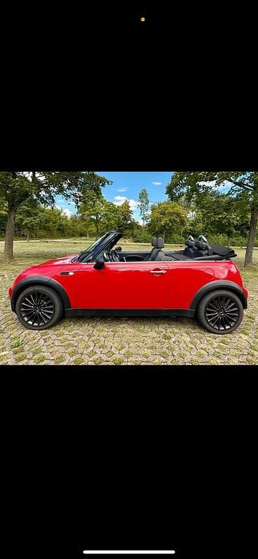 Rot Gebraucht 2007 Mini Cooper Cabriolet Cabrio | 3.600 € (Etwas zu teuer) - Bild 1/4