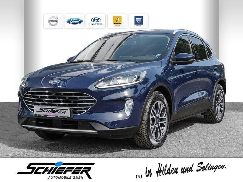 Blau Gebraucht 2020 Ford Kuga Titanium SUV | 19.380 € (Fairer Preis) - Bild 1/4