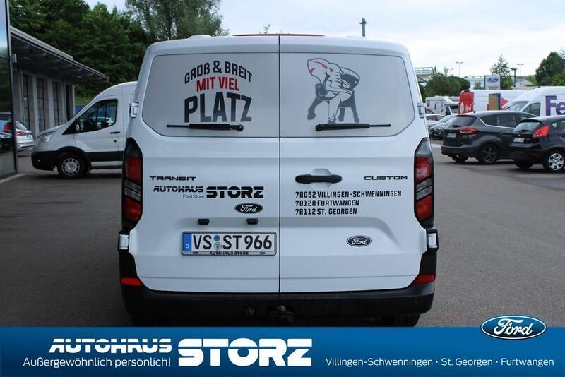 Gebraucht Ford Transit Custom Basis 136 PS (100 kW) 2024 Weiss (frostweiãÿ) Limousine