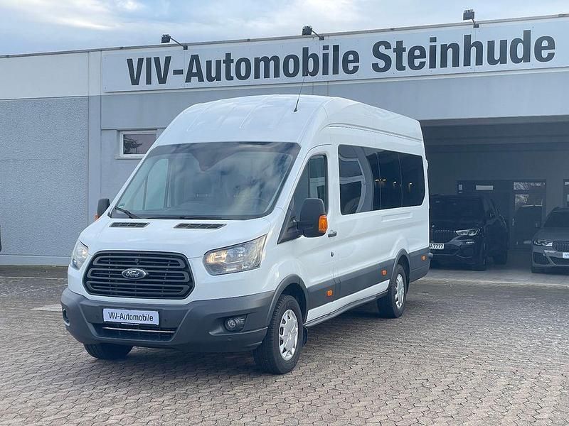 Weiß Gebraucht 2018 Ford Transit Kombi | 18.990 € - Bild 1/4