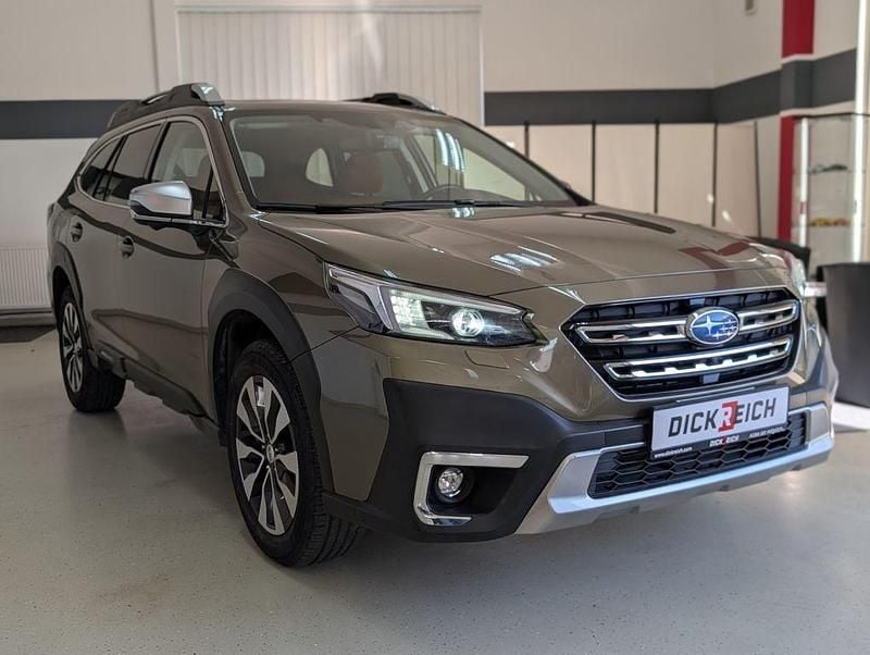 Autumn green metallic Gebraucht 2023 Subaru Outback Platinum SUV | 33.940 € (Fairer Preis) - Bild 1/4